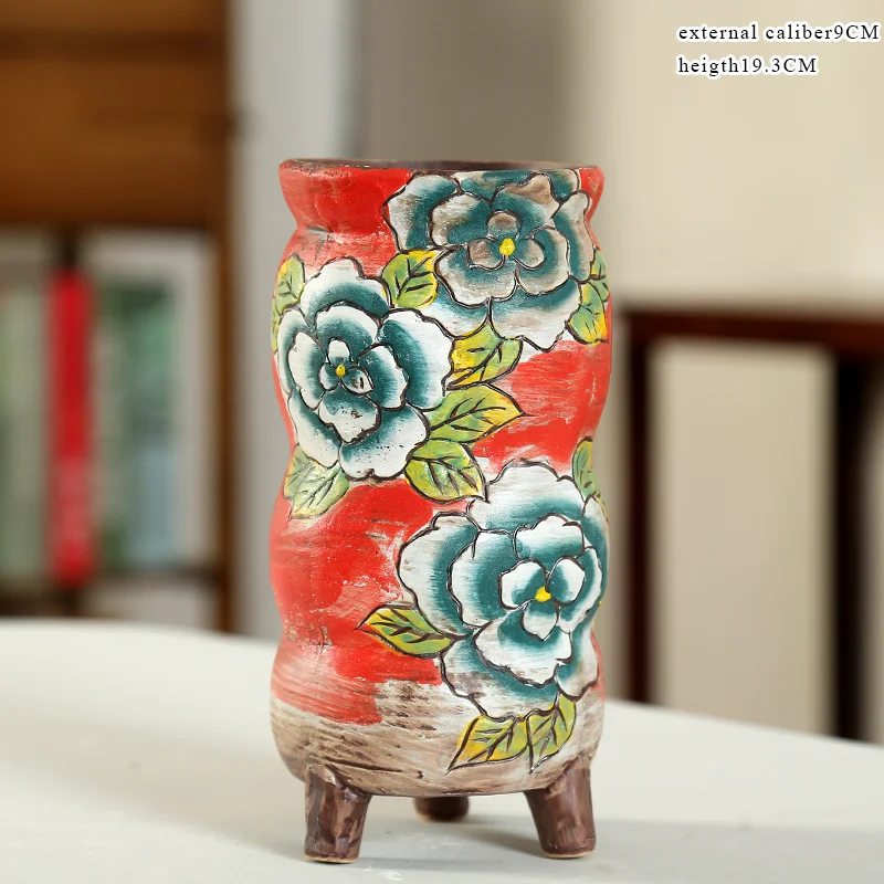 Цветочные горшки суккулентные для кактусов растения садовые керамические