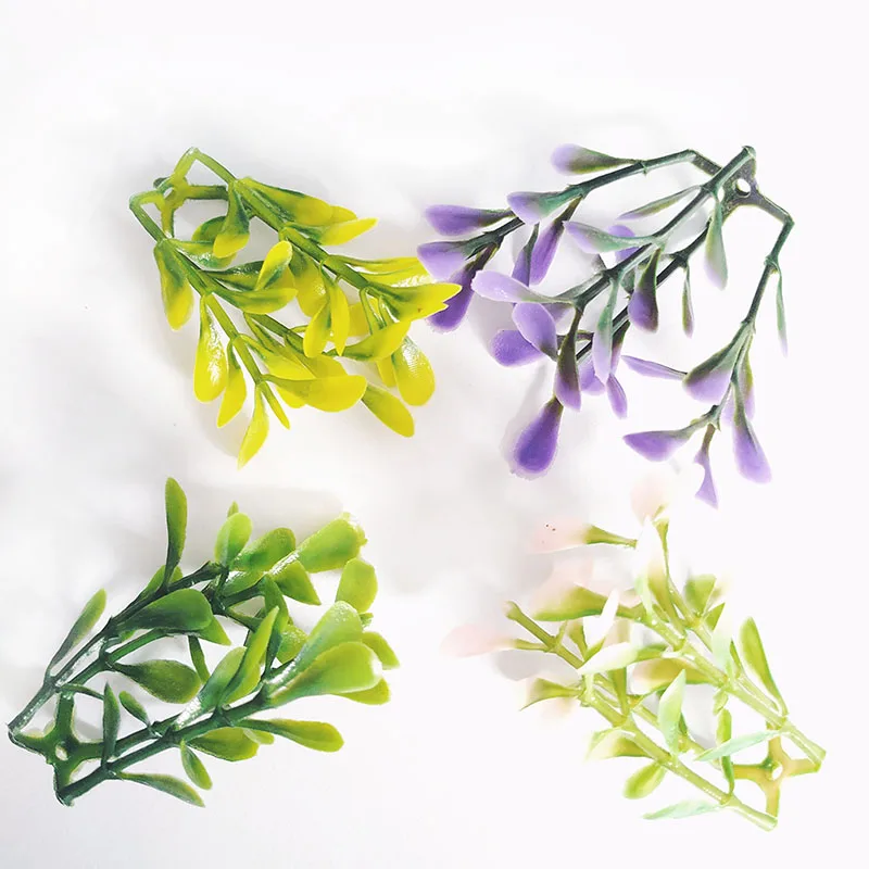 100 шт Мини ядро Stamen diy бонсай декоративные аксессуары цветочный горшок наполнение украшения поддельные растения DIY ВЕНОК поддельные цветы - Цвет: Mixed color 8