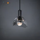 Полностью медная простая прикроватная Хрустальная Подвесная лампа с одной головкой, креативная Подвесная лампа для ресторана, бара, стола