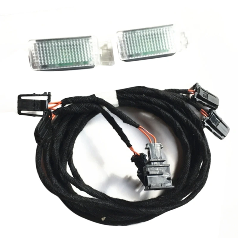

Светодиодсветильник лампа Footwell, лампа для ног, жгут проводов для PASSAT B7 B8 CC Golf 7 MK7 7,5 Jetta Tiguan MK2 5GG947409