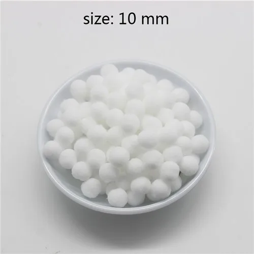 No 16 white 1600 шт 10 мм помпоны меховой плюшевый шар для рукоделия DIY ювелирных изделий для дома, свадьбы, украшения одежды, праздничные принадлежности для мероприятий - Цвет: No 16 white