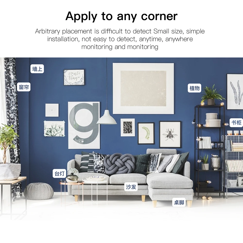 Wi Fi мини Камера HD 1080P Ночное видение обнаружения движения micro пульт