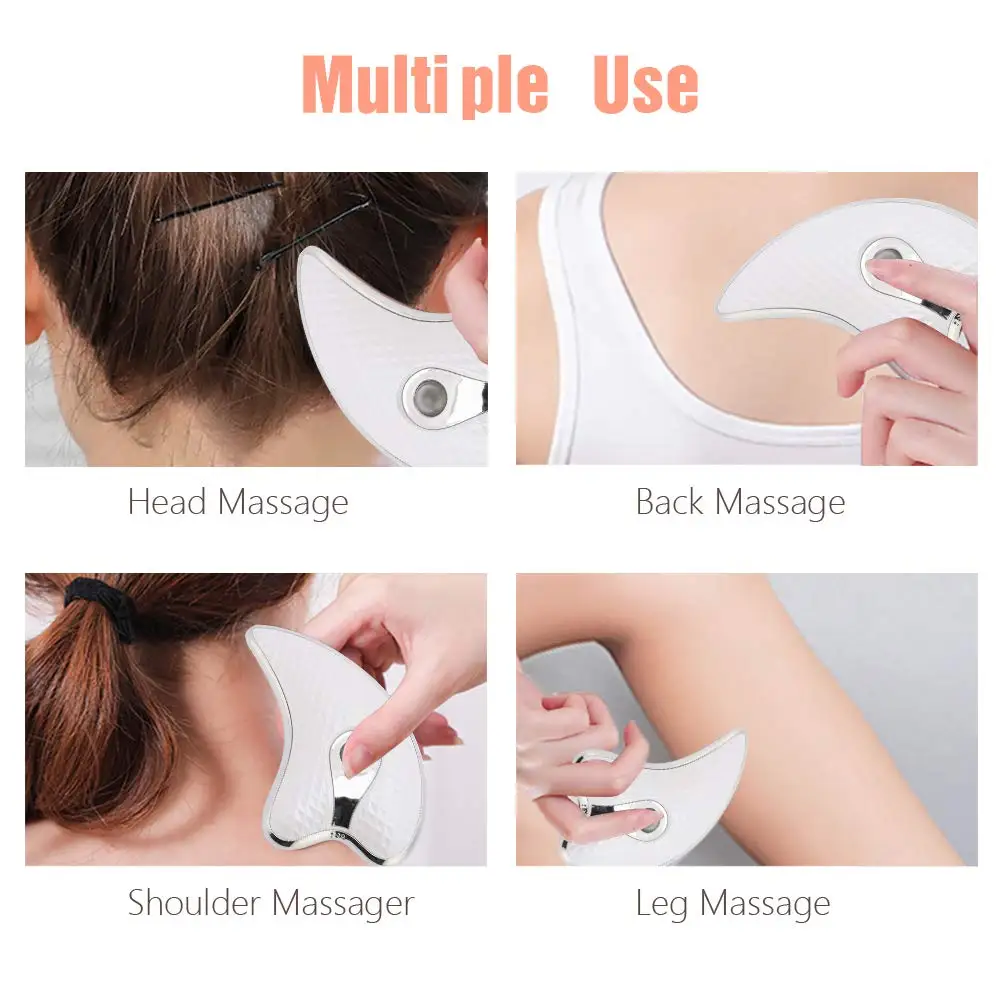 

Microcurrent Gua Sha Apparatus Facial Massager Vibration Heating Ion Beauty Lifting Face-lifting Massage Skin Care Apparatus
