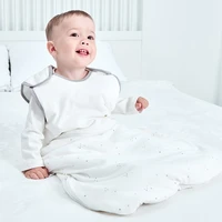 newborn baby sleeping bag thickened with filling quilt sleeveless vest swaddling cotton anti kick chidlrens pajamas sleepsack