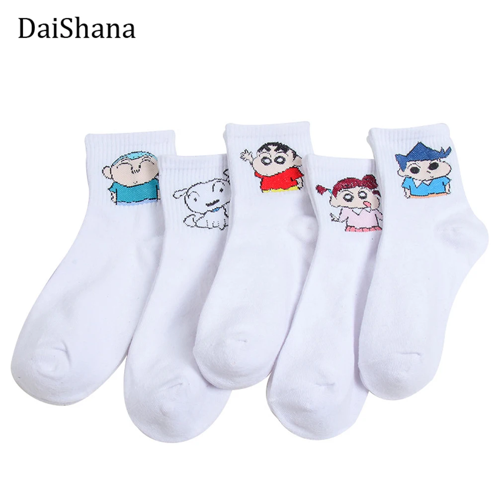2019 женские носки с забавными персонажами из мультфильмов Harajuku забавные Модные