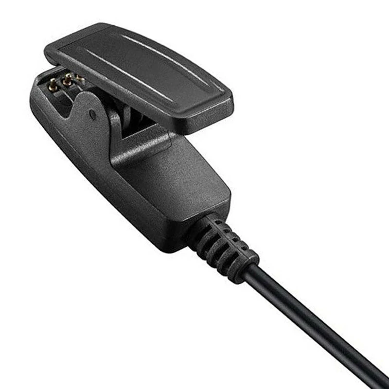 1 шт. Сменные кабели для зарядного устройства USB Черный зарядный кабель с зажимом