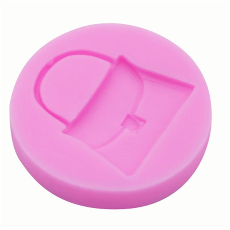 Силиконовые формы 3D класса люкс сумка Форма &quotсделай сам&quot форма для украшения