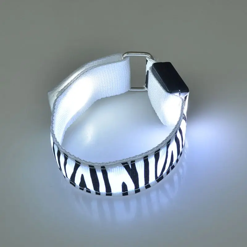 Светодиодный нарукавник теплый ремень безопасный спортивный светоотражающий