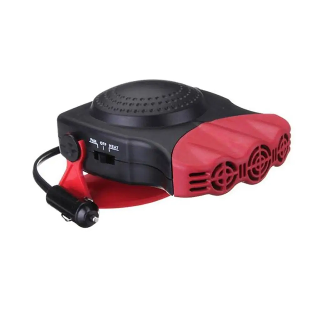 

12V Car Heater Electric Cooling Heating Fan Portable Electric Dryer Windshield Defogging Demister Defroster