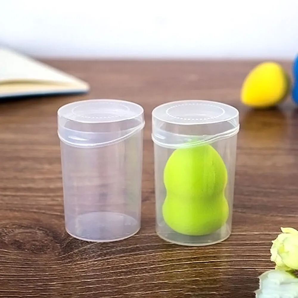 2 шт. пластиковый косметический держатель спонжа для макияжа Подставка хранения