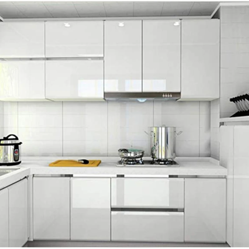 Жемчужная белая самоклеящаяся виниловая настенная Бумага ПВХ водонепроницаемая