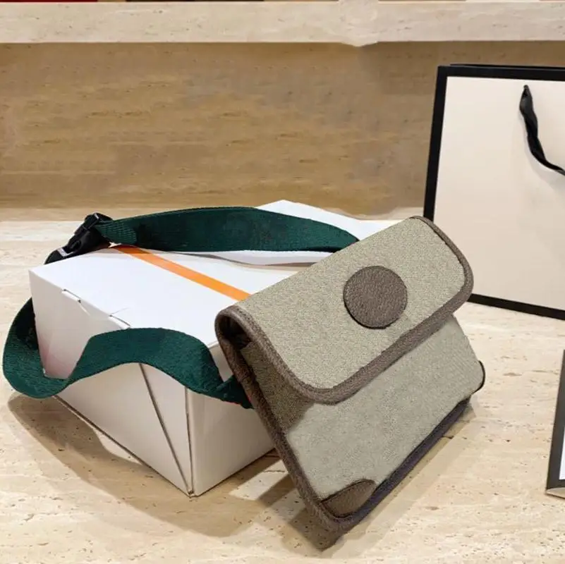 

Women's Fashion Waist Bag Women's Shoulder Bag Luxury Belt Messenger Bag Retro Chest Bag B1033