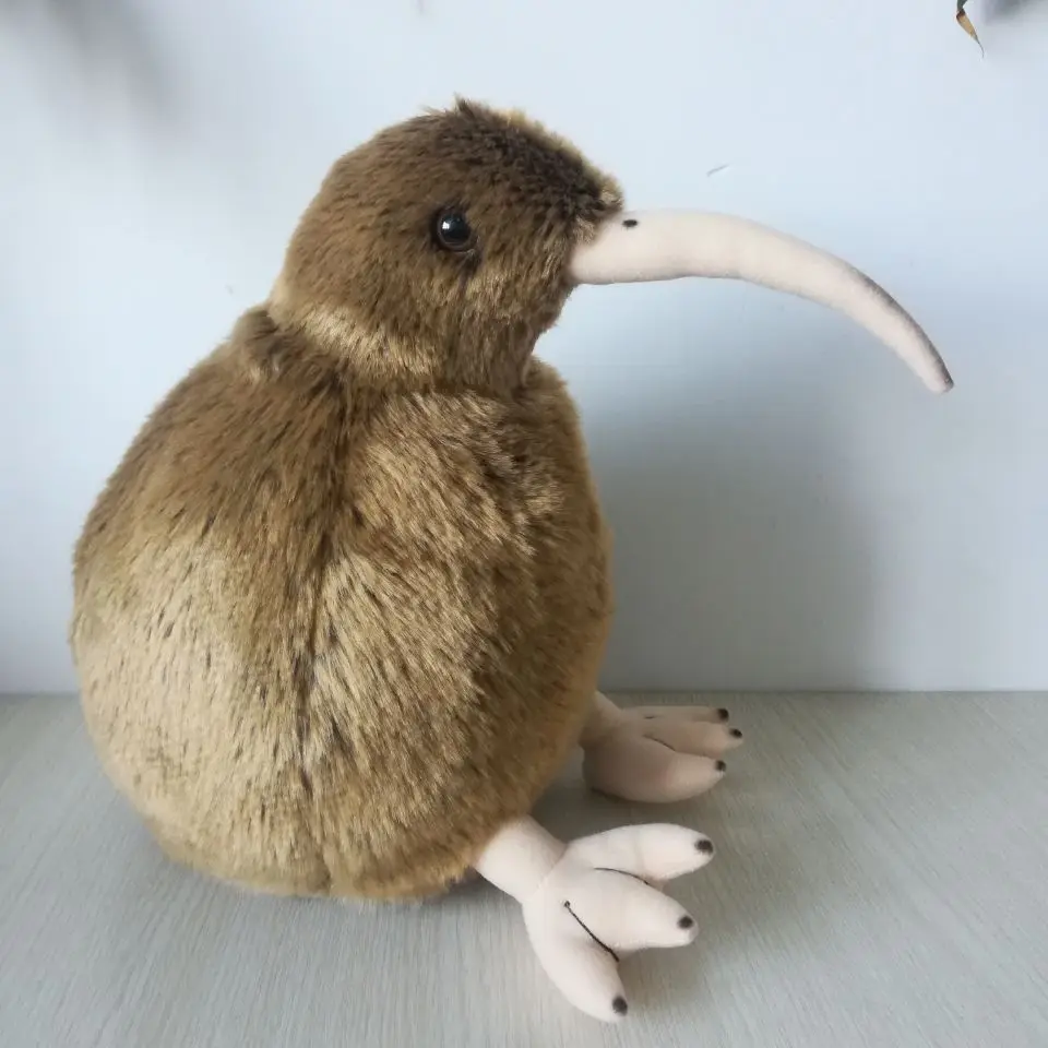 Мягкая кукла в виде коричневого киви примерно 30 см | Игрушки и хобби