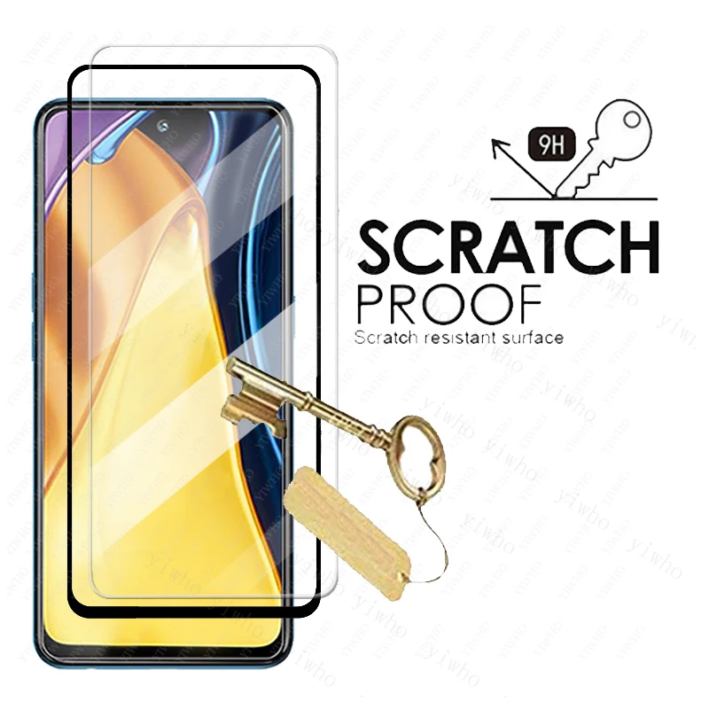On Poco M3 Pro 5G Tempered Glass for Xiaomi Pocophone M3 Pro X3 Pro NFC F3 5G Glass Camera Screen Protector Mi 10T Pro Lite 11i