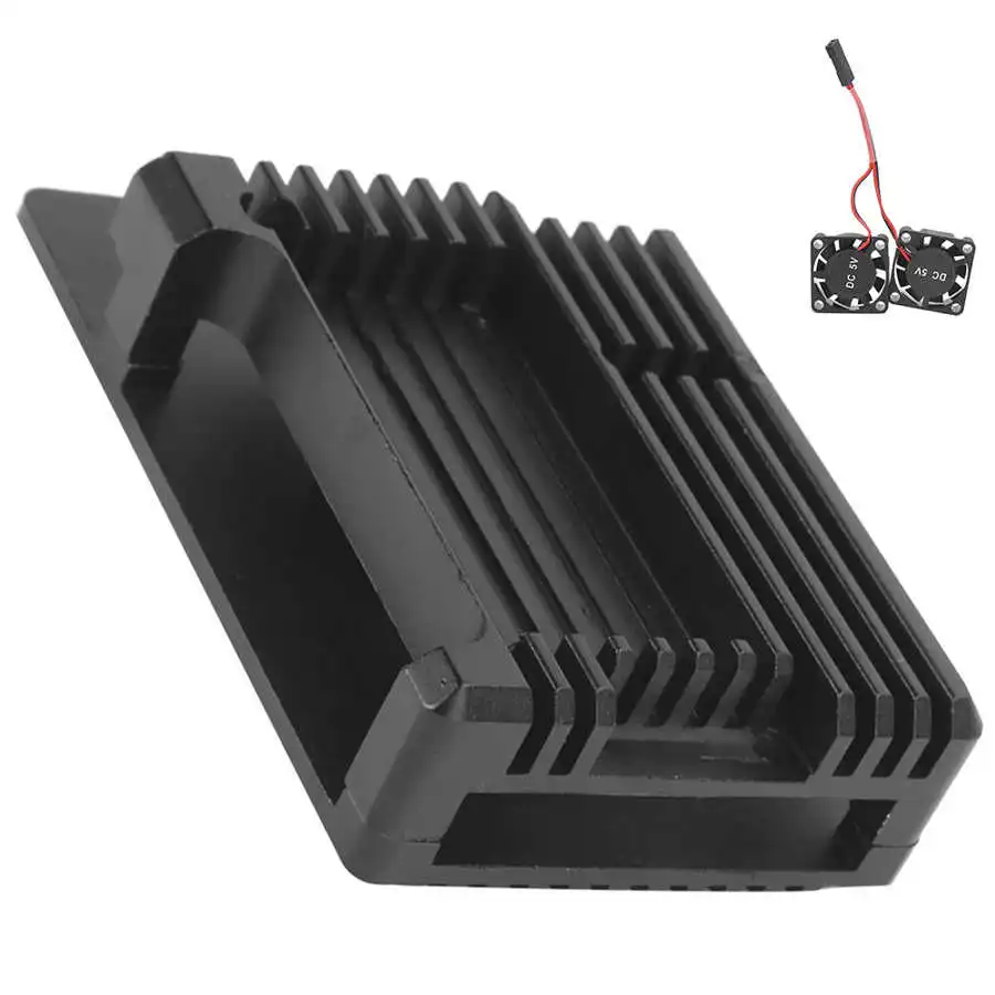 Защитный чехол из алюминиевого сплава для Raspberry Pi 3 B Type 2B/3B + охлаждающий