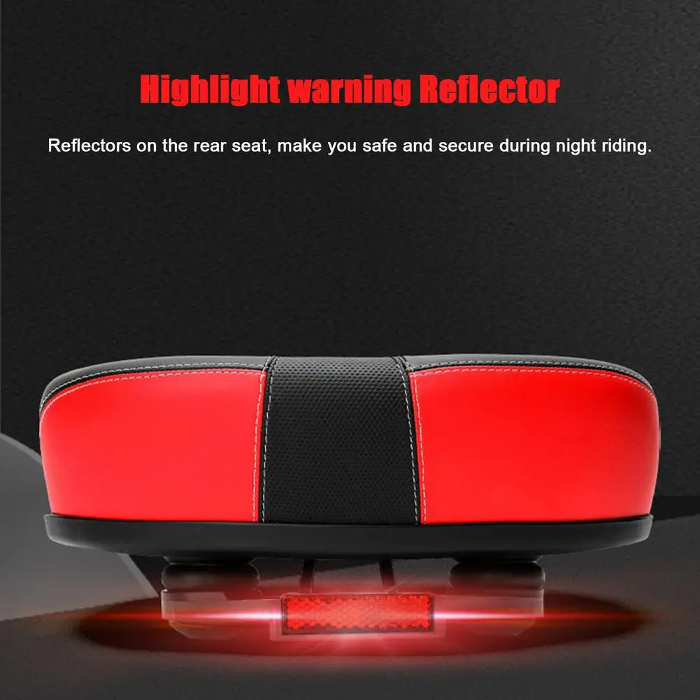 Новинка подушка на сиденье для велосипеда утолщенная безшовная дышащая мягкая