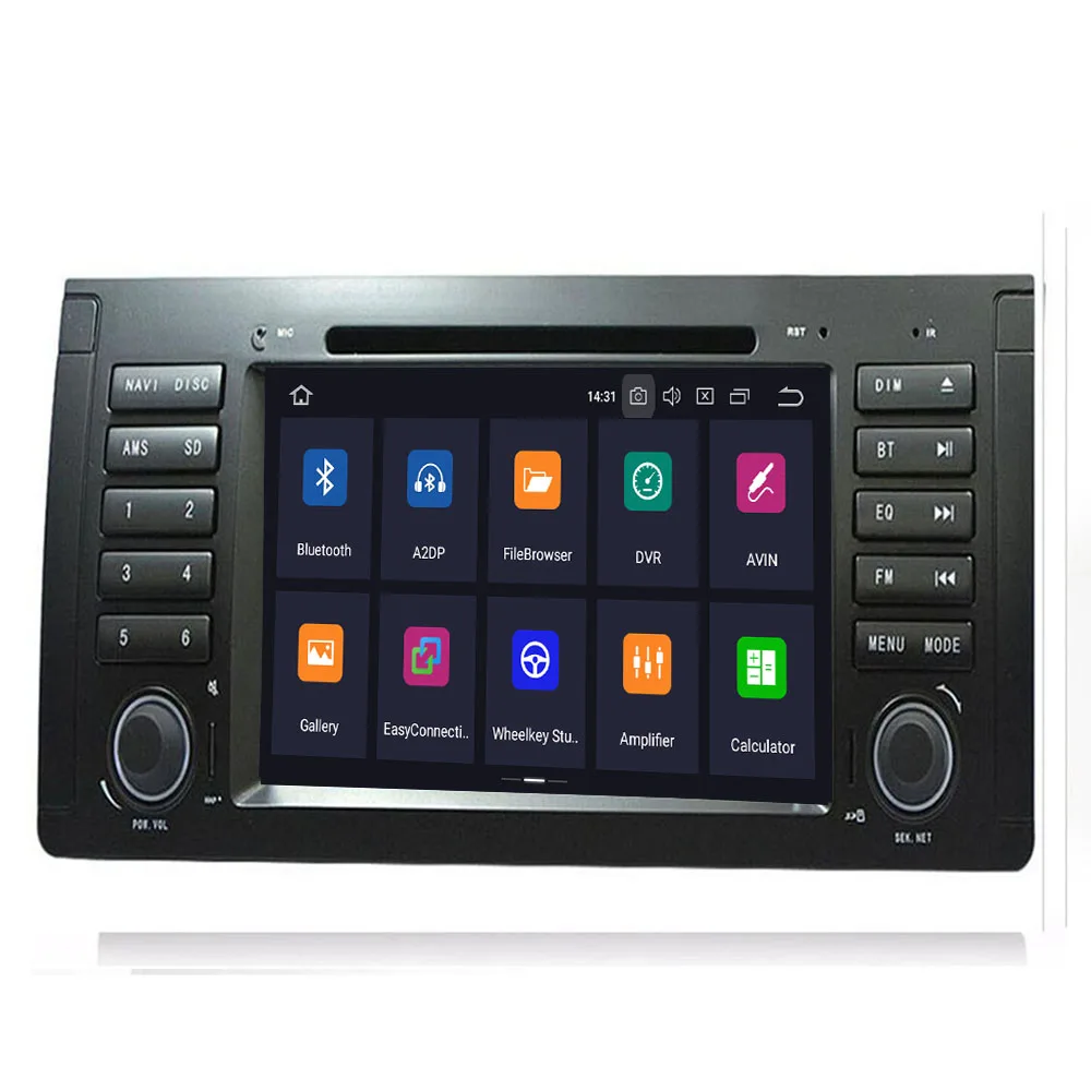 2Din авто радио Android10 px5 8 ядер для BMW 5 серии/X5 E53 E39 CANBUS Автомобильный мультимедийный