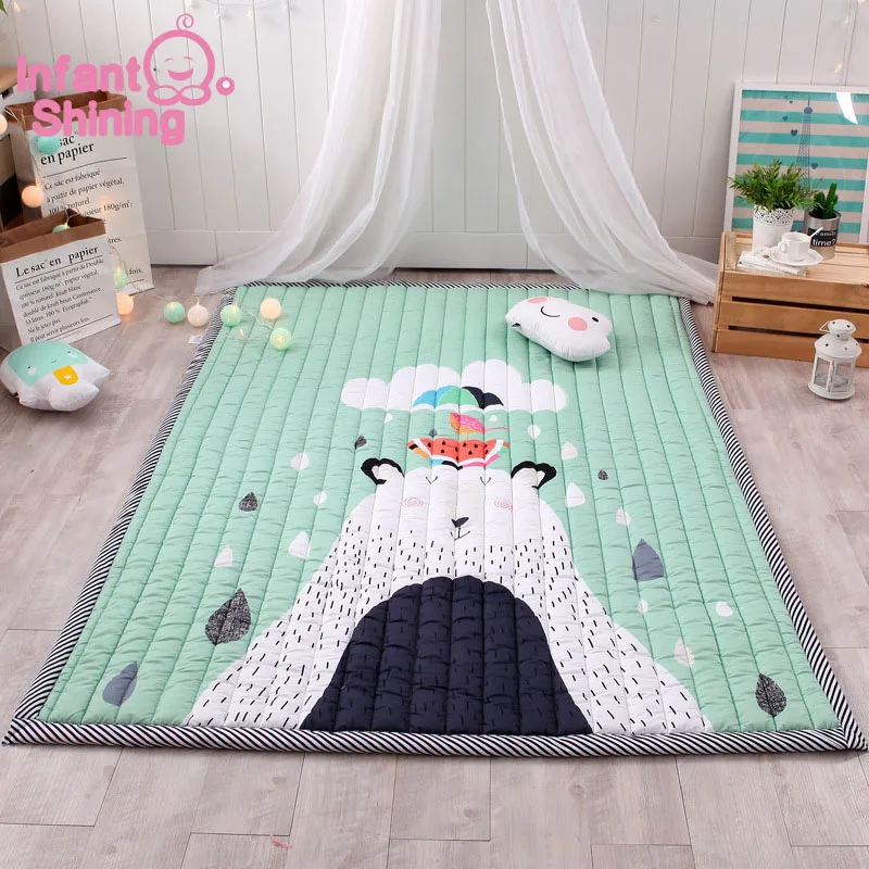Коврик детский игровой 140x195x2 5 см с возможностью машинной стирки|baby play mat|mat childplay
