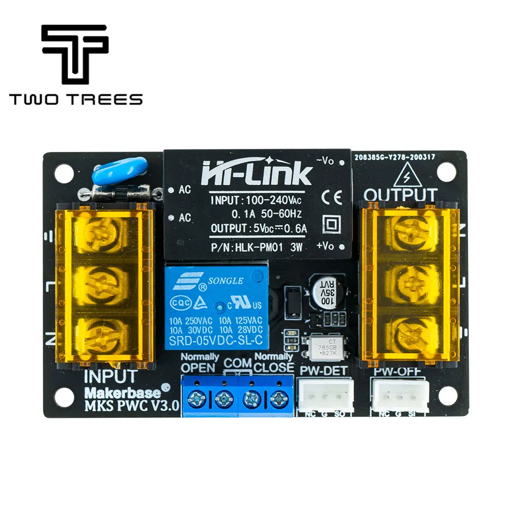 makerbase mks pwc power monitoring auto power off continued to play module automatically put off power detect 3d printer parts free global shipping
