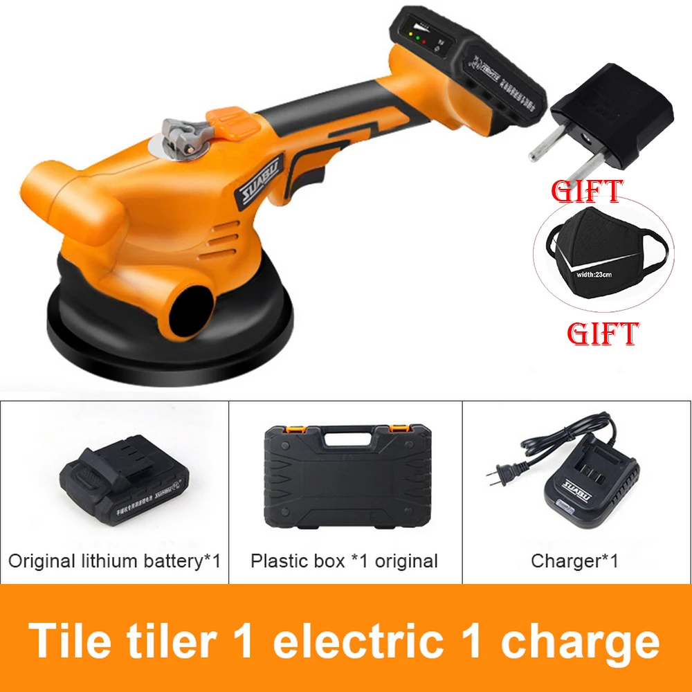 Tile Tiler 13000mAh Third Gear Power Fast Charging Strong Absorption Floor Tile Vibration Flatten Tile Bricks Wall Tile Machine