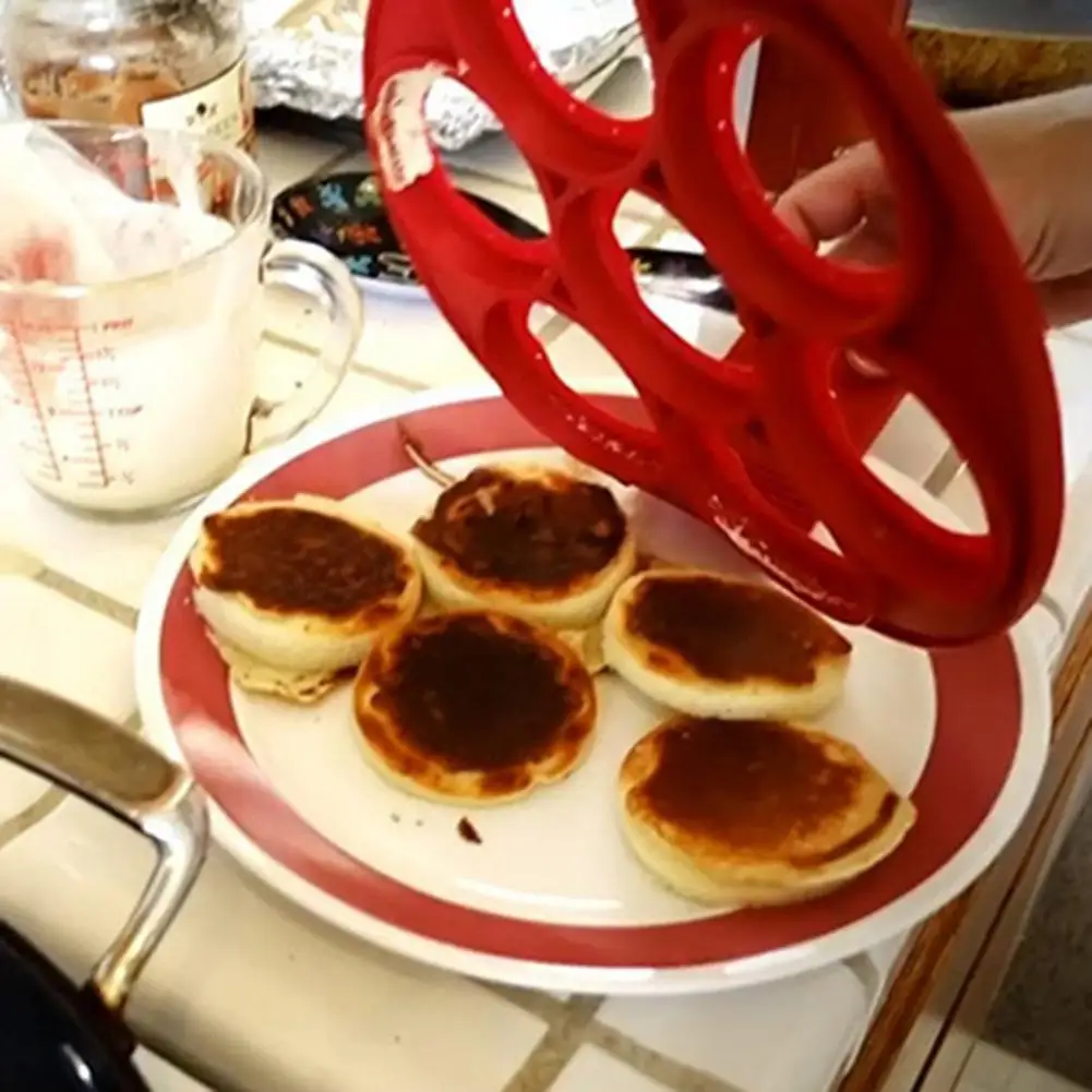 Антипригарный коврик для блинов инструмент готовки круглая форма выпечки в