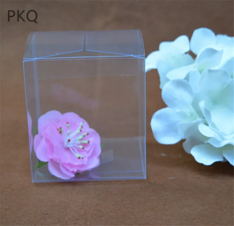 5 шт./лот 7 размеров пластиковая маленькая Подарочная коробка мини прозрачные ПВХ