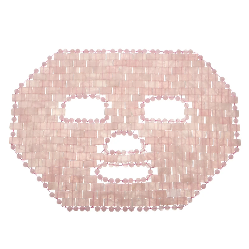 

Crystal Sleep Jade Mask Massage Natural Amethyst Face Care Tool Therapy Facial Jade Sleeping Mask Massager Cooling