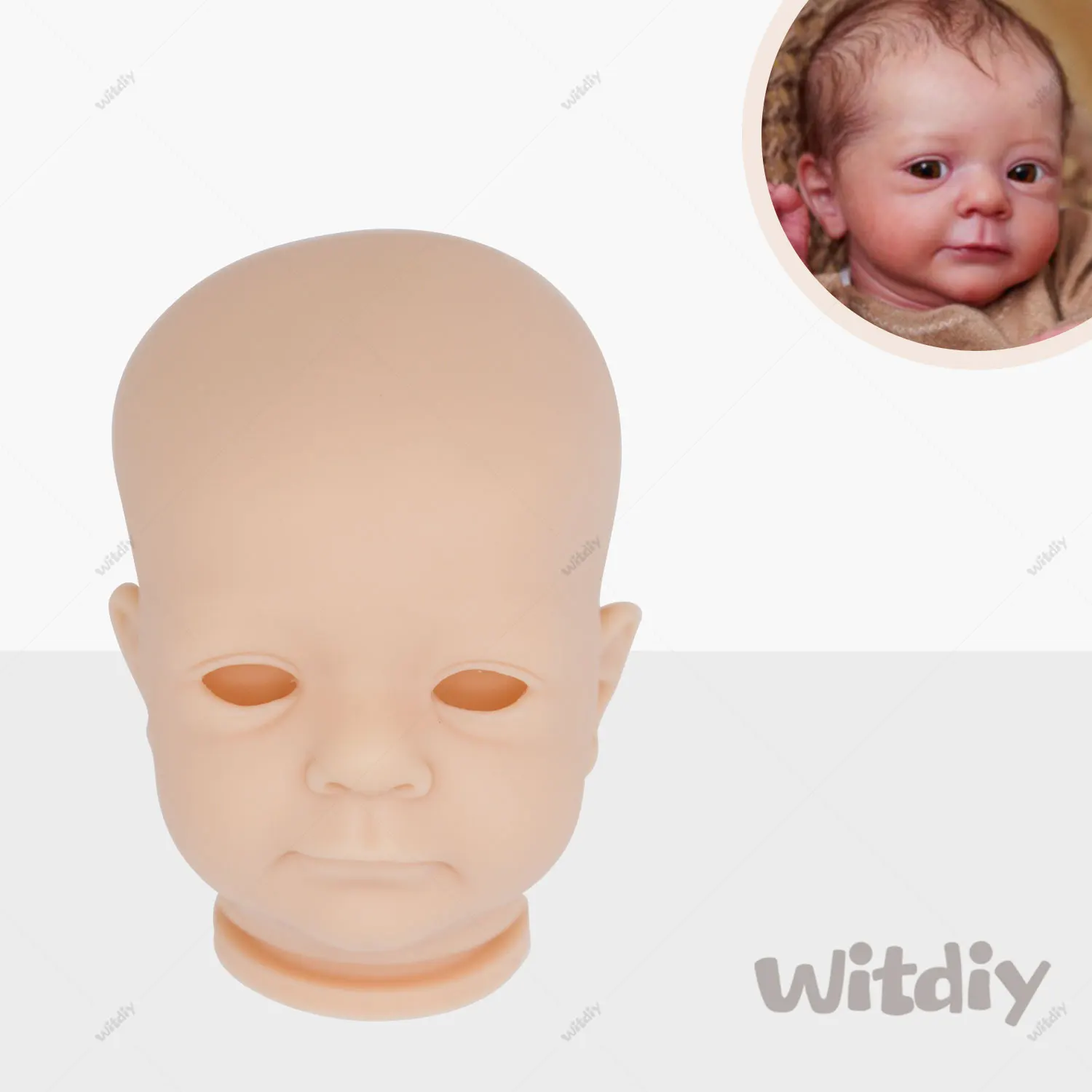 Купить Новый комплект Witdiy, набор без рисунка, реалистичный комплект Felicia 50 см, неокрашенный Комплект Reborn