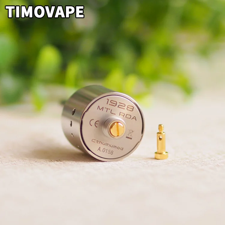 Аутентичный Cthulhu 1928 MTL RDA 22 мм с BF Pin перестраиваемый капельный распылитель для