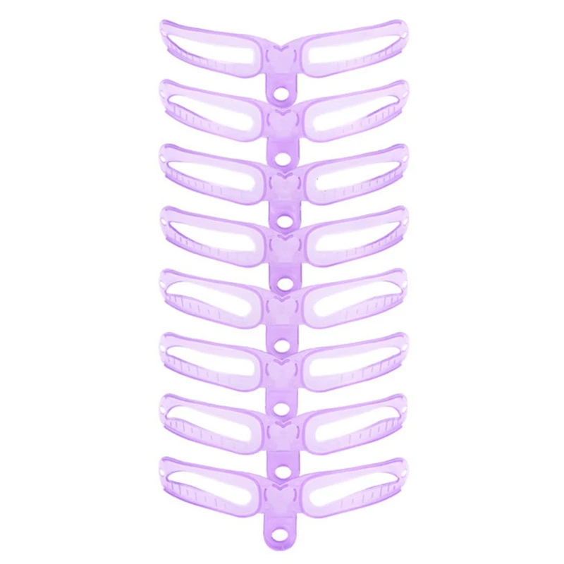 Макияж трафарет для бровей многоразового использования линейка Косметика форма