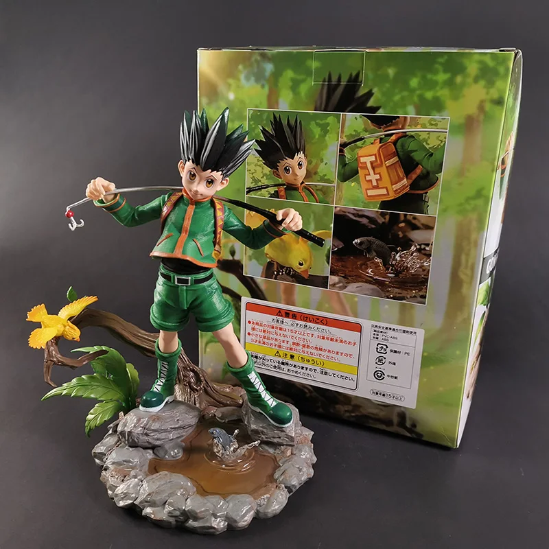 HUNTER X Gon Freecss Killua Zoldyck аниме статуя ПВХ игрушка Коллекция моделей кукол подарок |