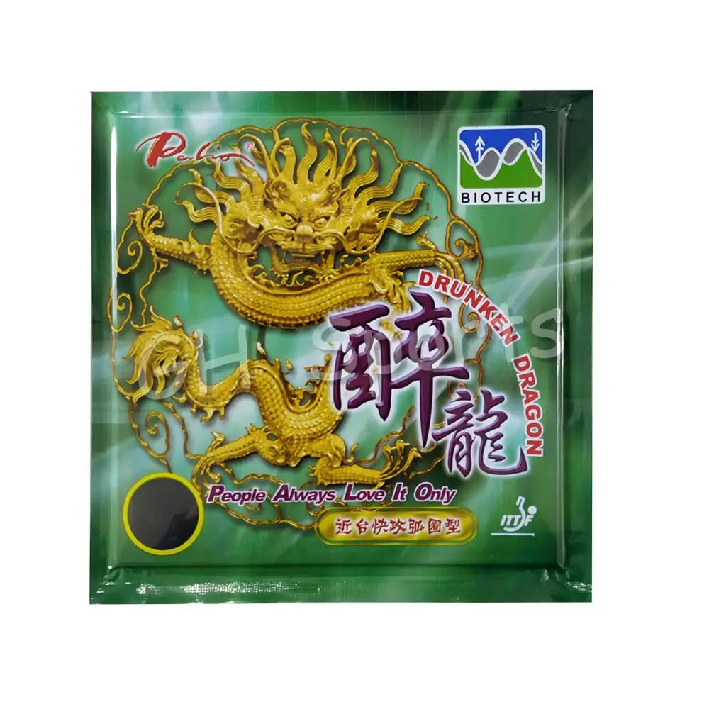 Palio Drunken Dragon Pips-в настольном теннисе PingPong резиновый с губкой