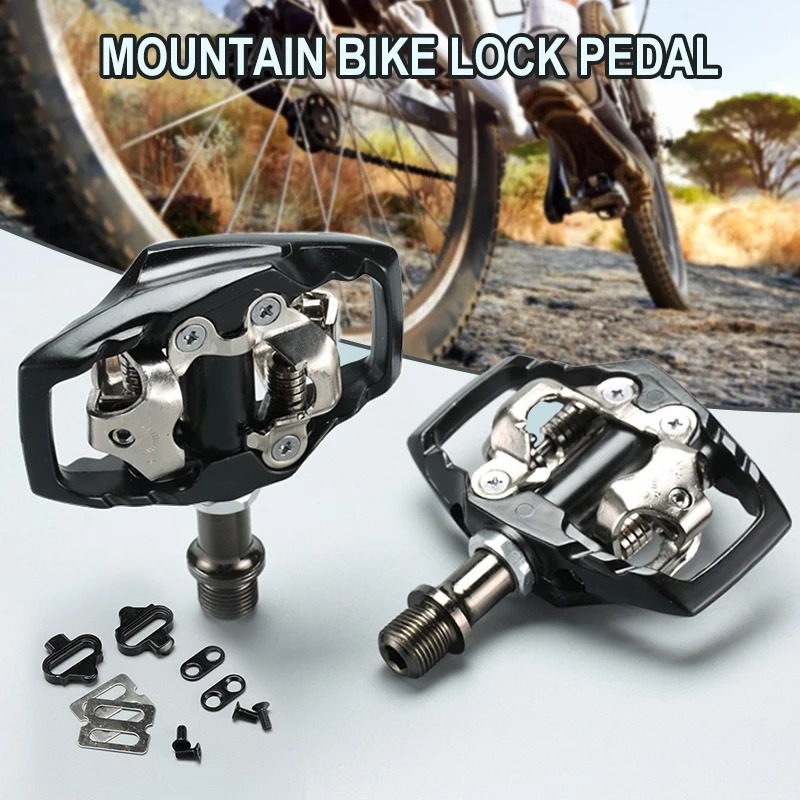

Mountain Bike Pedals Non Slip Ultra Light Rainproof Nylon Fixed Bearing Bicycle Pedals HA