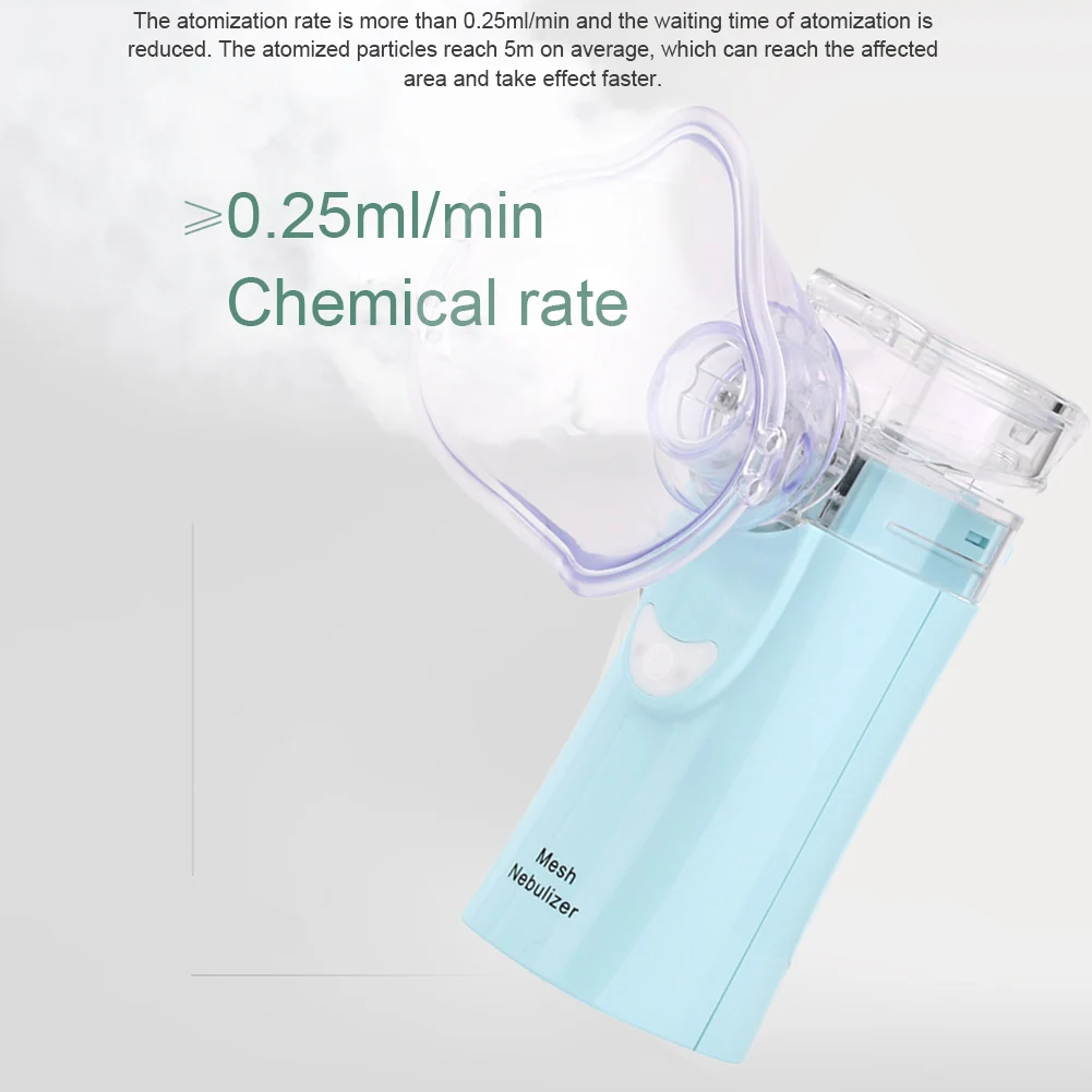 

Compressed Atomizer Handheld USB Nebulizer Mini Quiet Humidifier for Adults Kids Home JHP-Best