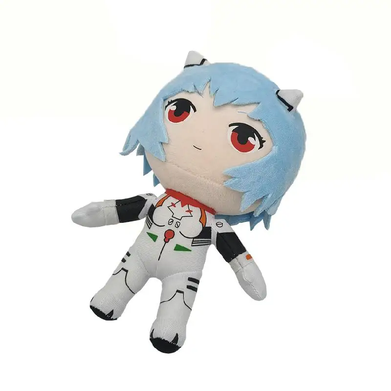 

2021 New Rei Plush Toys Kawaii Eva Ayanami Rei Plush Doll Anime Figure Stuffed Plush Toy Birthday Gift Kids Princess Pillow