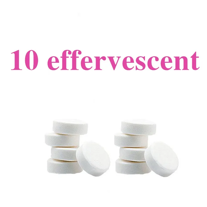 10pcs Многофункциональный Effervescent Спрей очиститель набор VClean место домашний чистящий концентрат домашний чистящий инструмент - Тип аромата: 10pcs