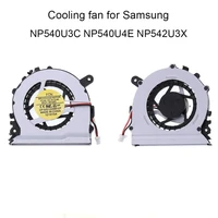 cpu cooling fan for samsung np 540u3c np540u4e np542u3x np535u3x 540u4e 542u3x computer fans ba31 00125a 3pin connection cooler