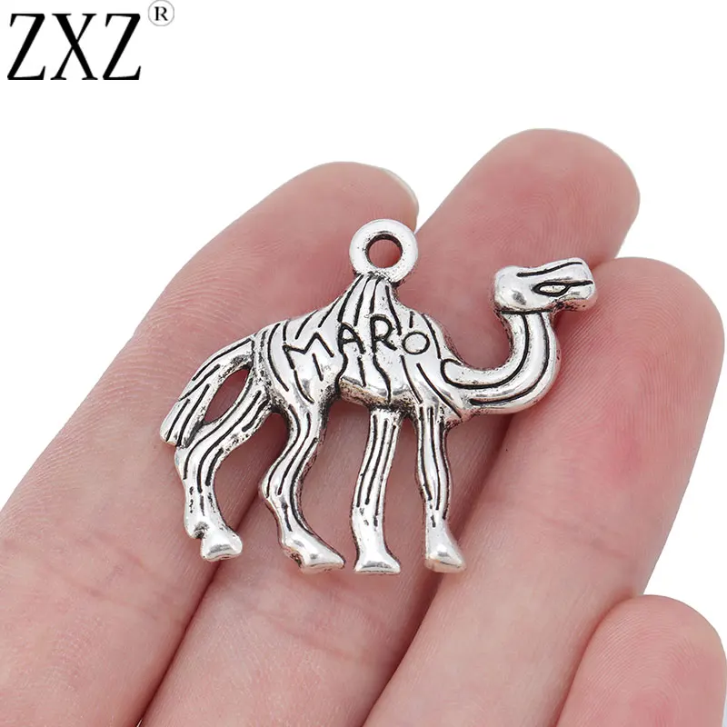 ZXZ 10 шт верблюд Очаровательные Подвески для бус ожерелья ювелирных изделий