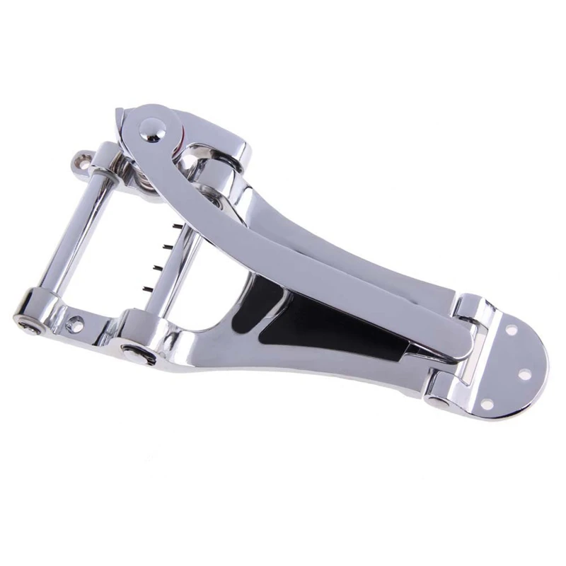 

Silver Tremolo Vibrato Bridge Tailpiece Hollow body Archtop for Les Paul Guitar