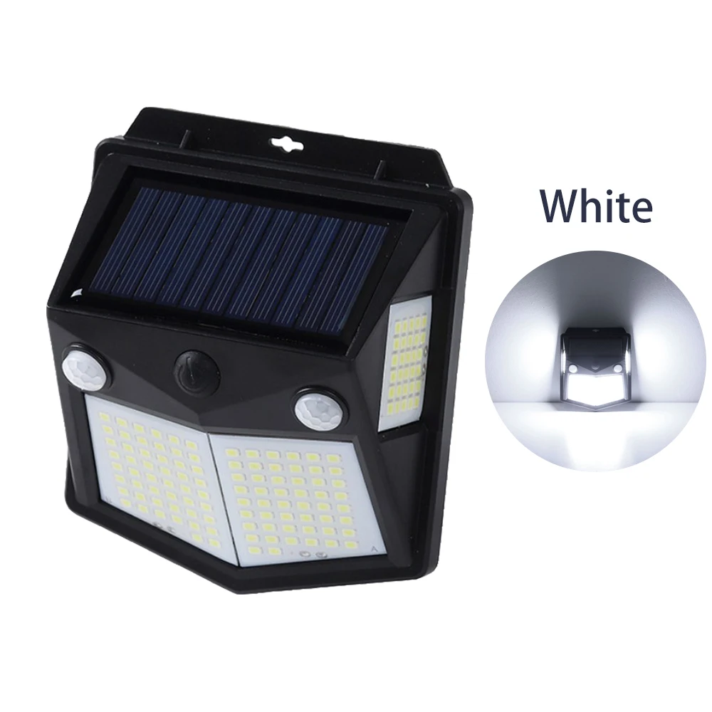 Уличный настенный светильник на солнечной батарее с датчиком движения 160