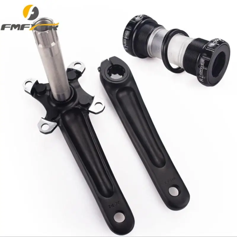 

Велосипедный интегрированный полый коленчатый набор для горного велосипеда левый и правый Кривошип набор модифицированный однодисковый п...