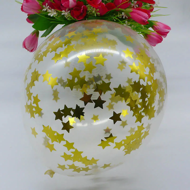 8 шт. прозрачные гелиевые шары с конфетти|Воздушные и аксессуары| |