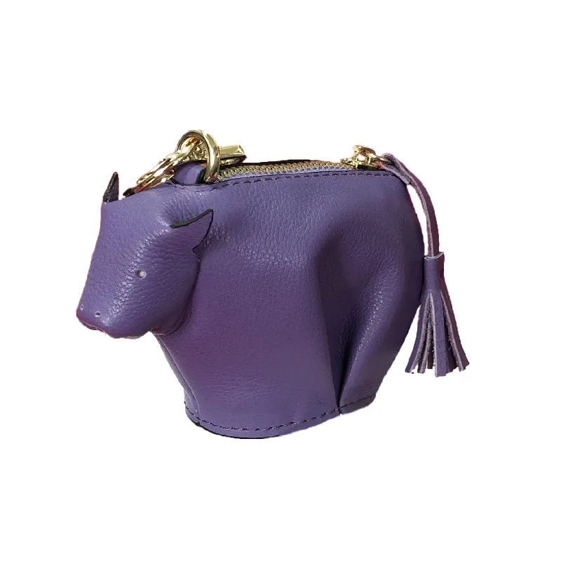 Натуральная Кожа Крупного Рогатого Скота Очарование портмоне Сделанные на заказ