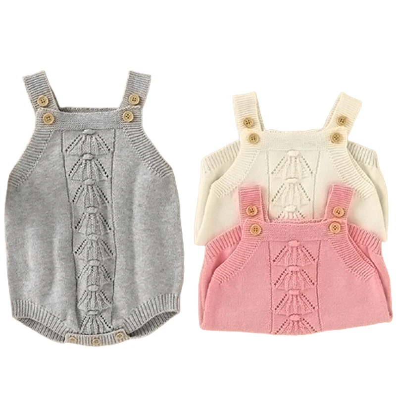 

Детский костюм для мальчиков; Комплект одежды; Модные однотонные вязаные боди для новорожденных, костюм, топы для маленьких мальчиков и дев...