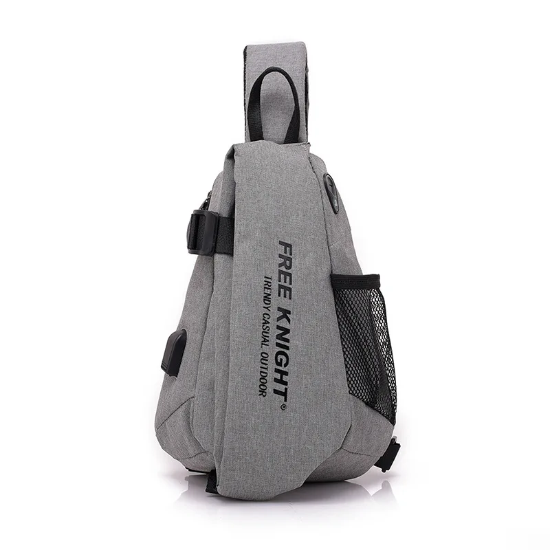 Серый Merk Borst Bag Gym Fitness Sport Rugzakken Rugzak Camping Wandelen Tassen mannen Schooltas Schouder Sling Waterroof Chest Bag - Цвет: Серый
