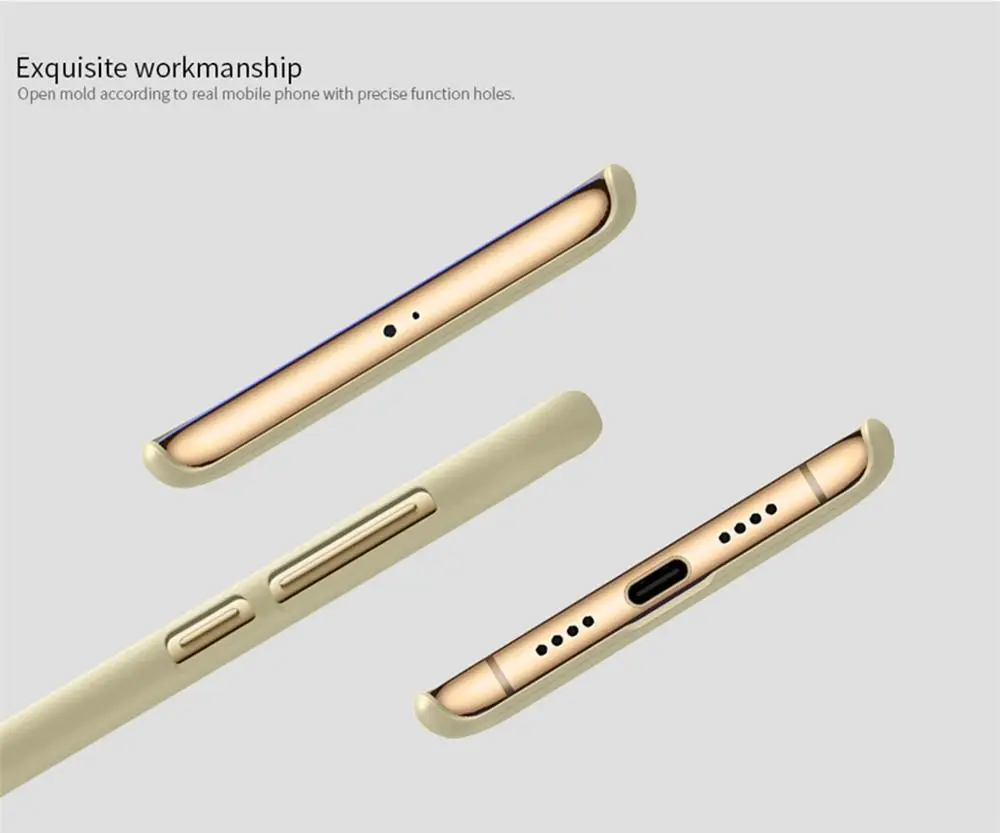 Чехол Nillkin для Xiaomi Mi 6 суперматовый защитный жесткий чехол из поликарбоната