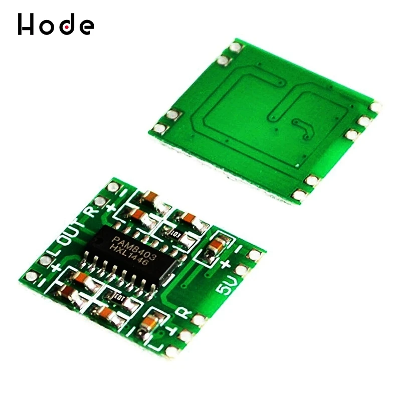 5 шт. Плата усилителя Mini Audio Class D 2 5-5 в 2x3 Вт память 8403 плата M4 | Инструменты