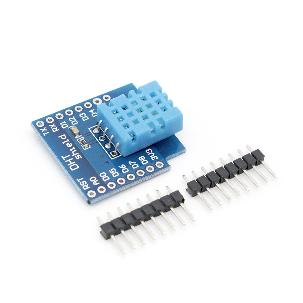 Щит DHT для Wemos D1 Mini DHT11 DHT22 1 шт. модуль датчика температуры и влажности с одной шиной