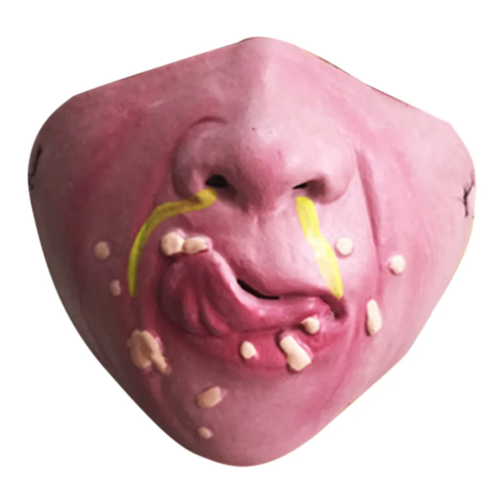 25 # маска на голову латексный костюм реквизит забавный стиль Хэллоуин забавная