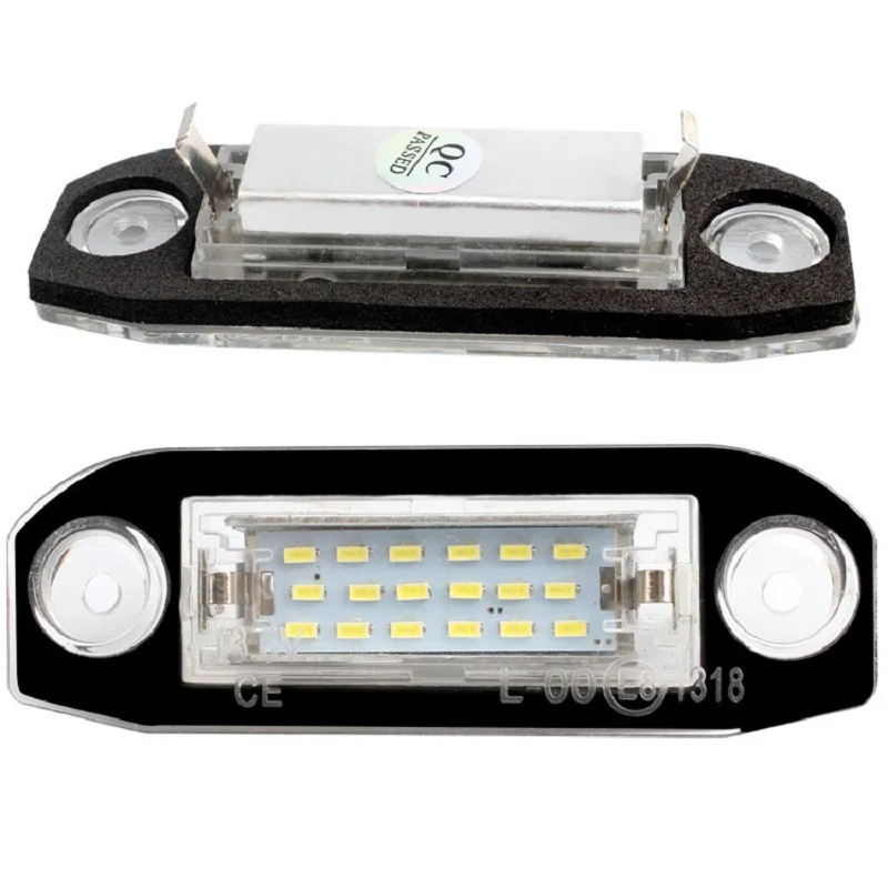 2pcs Car LED License Plate Light for VOLVO S80 XC90 S40 V60 XC60 S60 C70 V50 XC70 V70 Assembly Accessories | Автомобили и